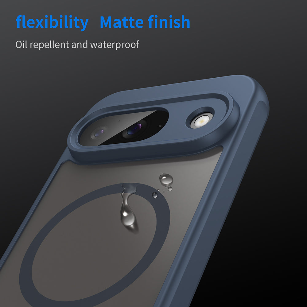 Θήκη MagSafe για Google Pixel 9, Techsuit, HaloFrost II, Μπλε Σκούρο