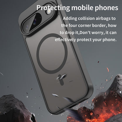 Θήκη MagSafe για Google Pixel 9, Techsuit, HaloFrost II, Μαύρο