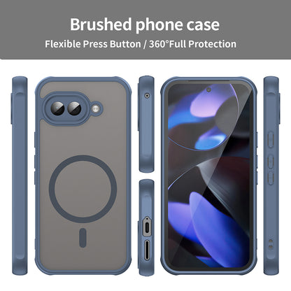 Θήκη MagSafe για Google Pixel 9a, Techsuit, HaloFrost II, Μπλε Σκούρο