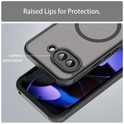 Θήκη MagSafe για Google Pixel 9a, Techsuit, HaloFrost II, Μαύρο