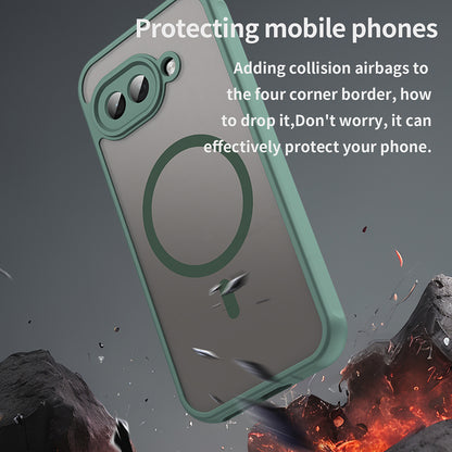 Θήκη MagSafe για Google Pixel 9a, Techsuit, HaloFrost II, Πράσινο