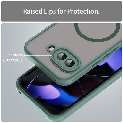 Θήκη MagSafe για Google Pixel 9a, Techsuit, HaloFrost II, Πράσινο