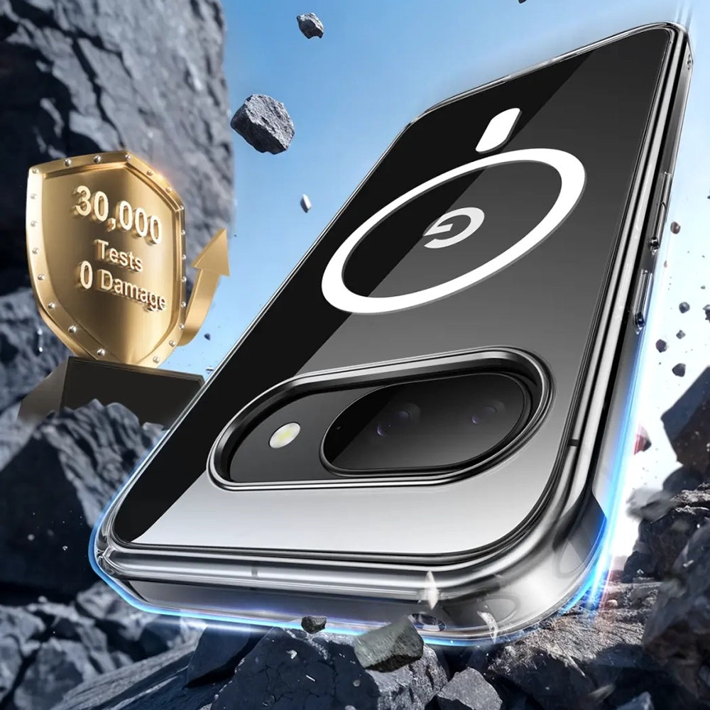 Θήκη MagSafe για Google Pixel 9a, Torras, Diamond, Διαφανής