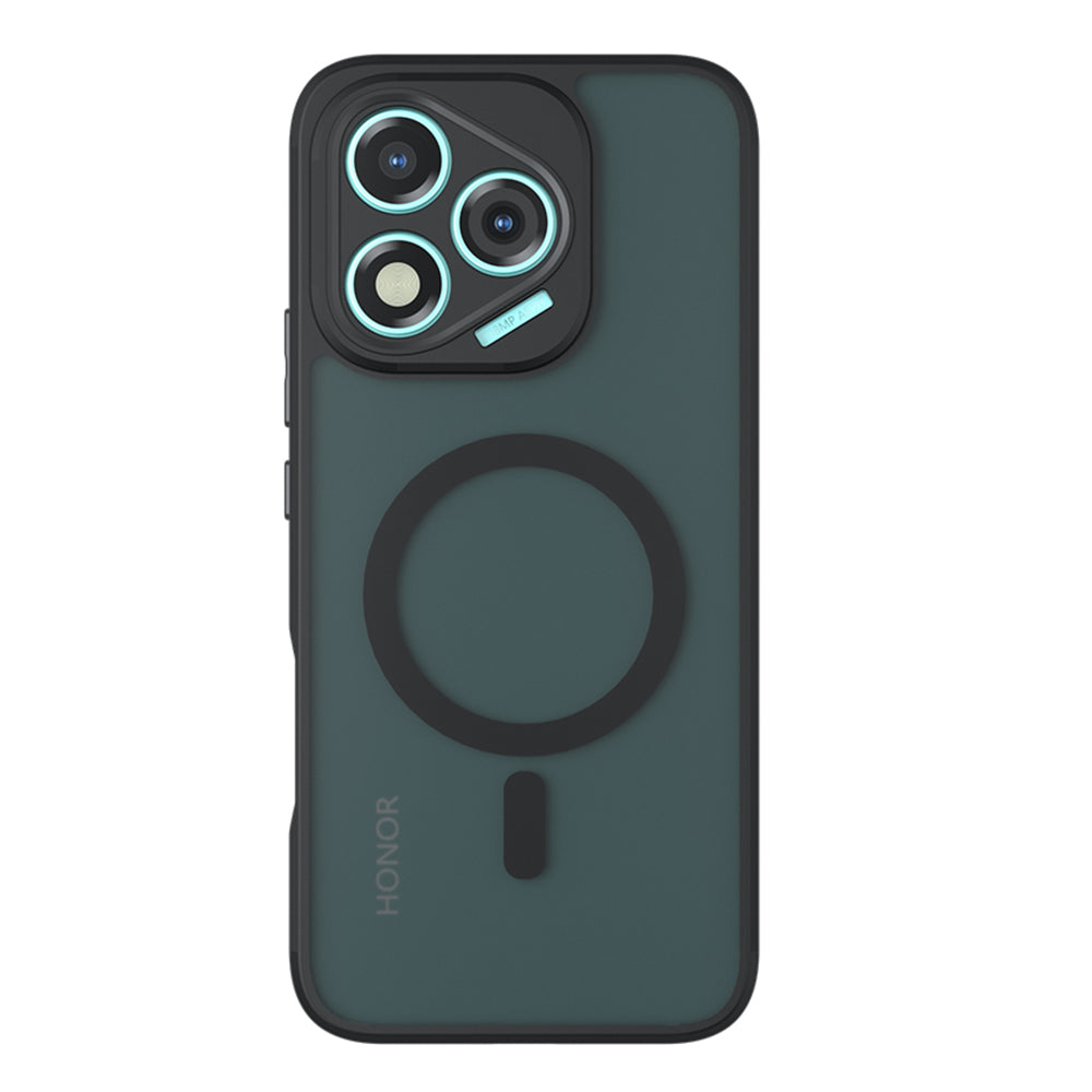 Θήκη MagSafe για Honor 400 Lite, Techsuit, PureFrost, Μαύρο Σατινέ