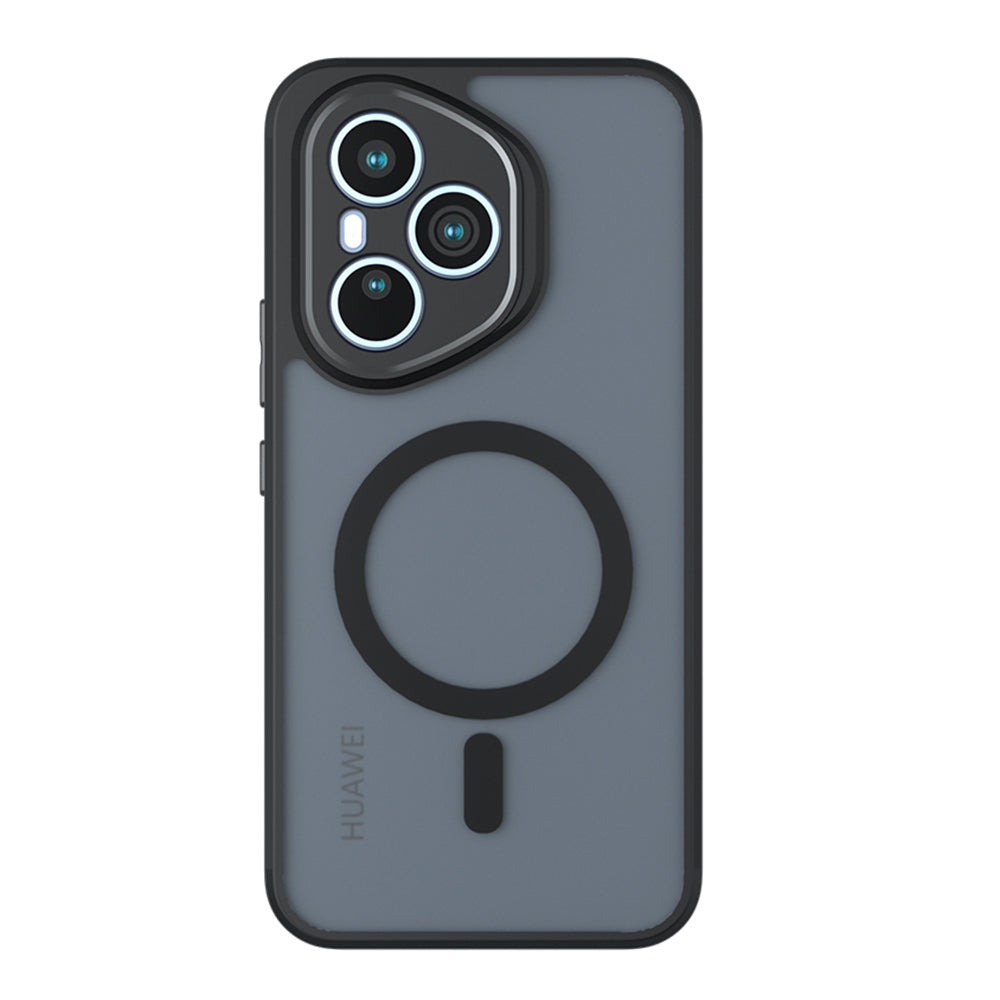 Θήκη MagSafe για Honor 400 Pro, Techsuit, PureFrost, Μαύρο Σατινέ
