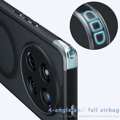 Θήκη MagSafe για Honor 400 Pro, Techsuit, PureFrost, Μαύρο Σατινέ