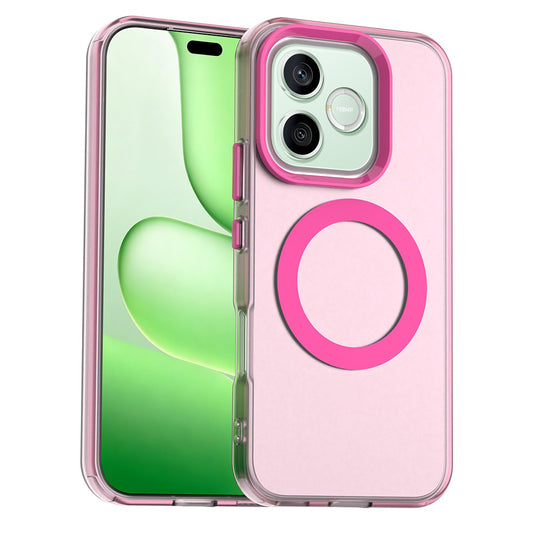 Θήκη MagSafe για Honor 600 Lite, Techsuit, CandyCase, Ροζ