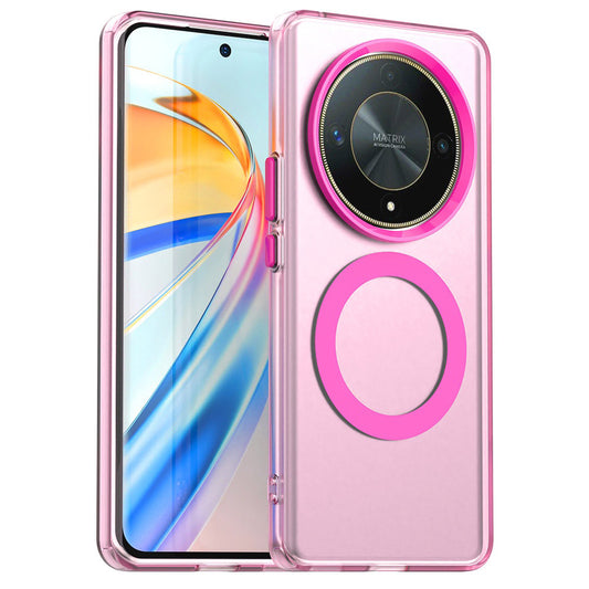 Θήκη MagSafe για Honor Magic6 Lite, Techsuit, CandyCase, Ροζ