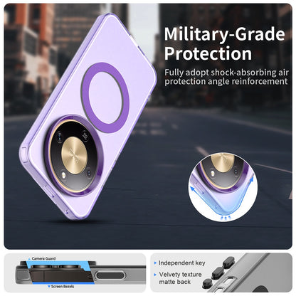 MagSafe Case for Honor Magic8 Lite, Techsuit, CandyCase, Purple