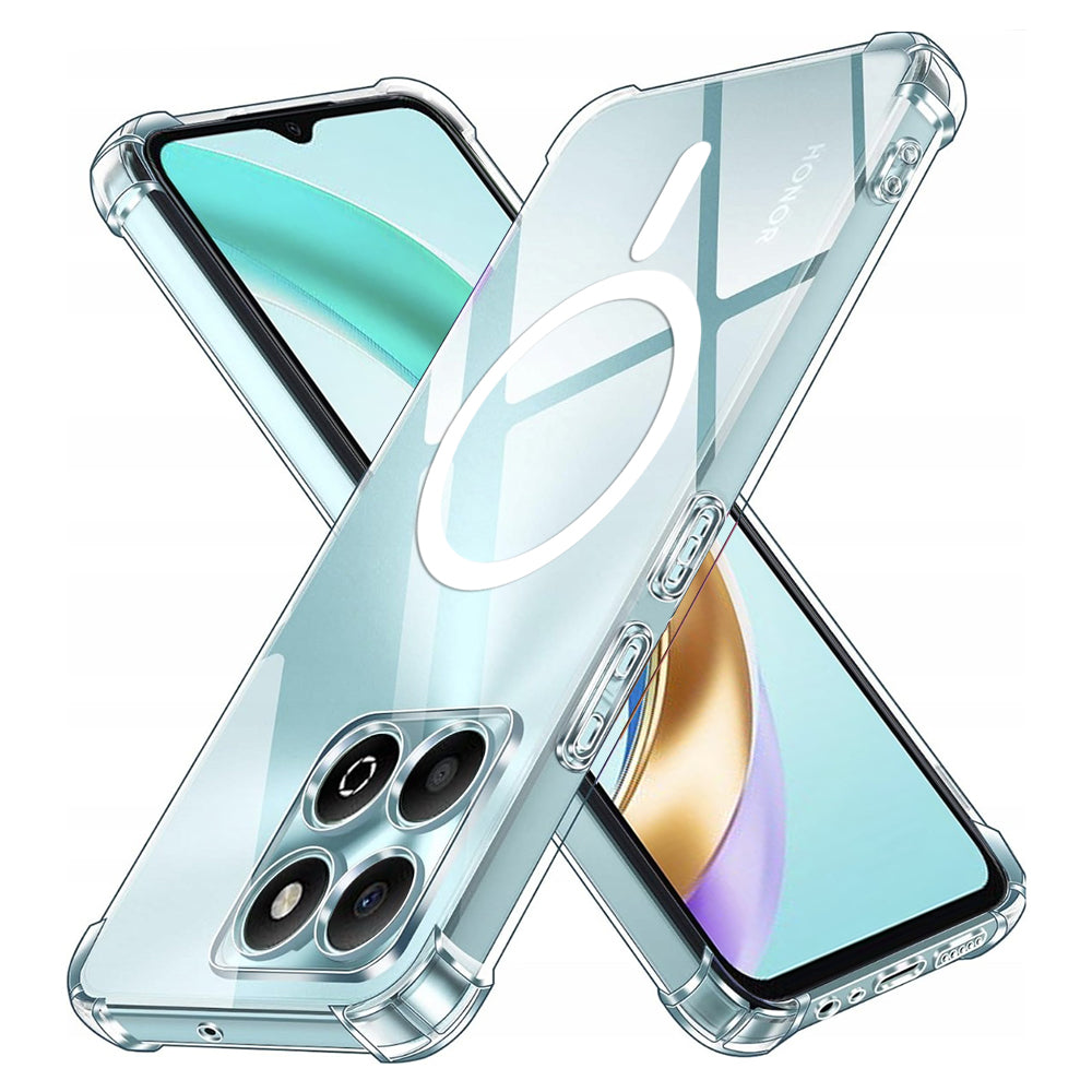 MagSafe Case for Honor X6b, Techsuit, Shockproof, Transparent