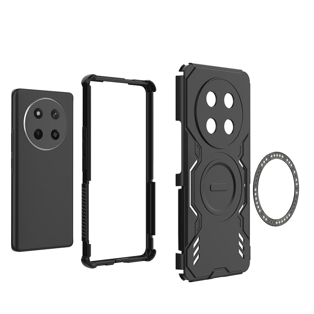 Θήκη MagSafe για Honor X9c / Magic7 Lite, Techsuit, ArmorMag, Μπλε