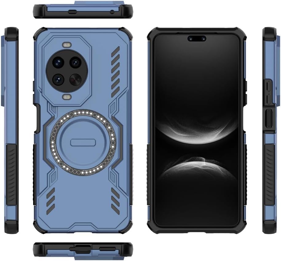 MagSafe Case for Huawei nova 14 Pro, Techsuit, ArmorMag, Blue