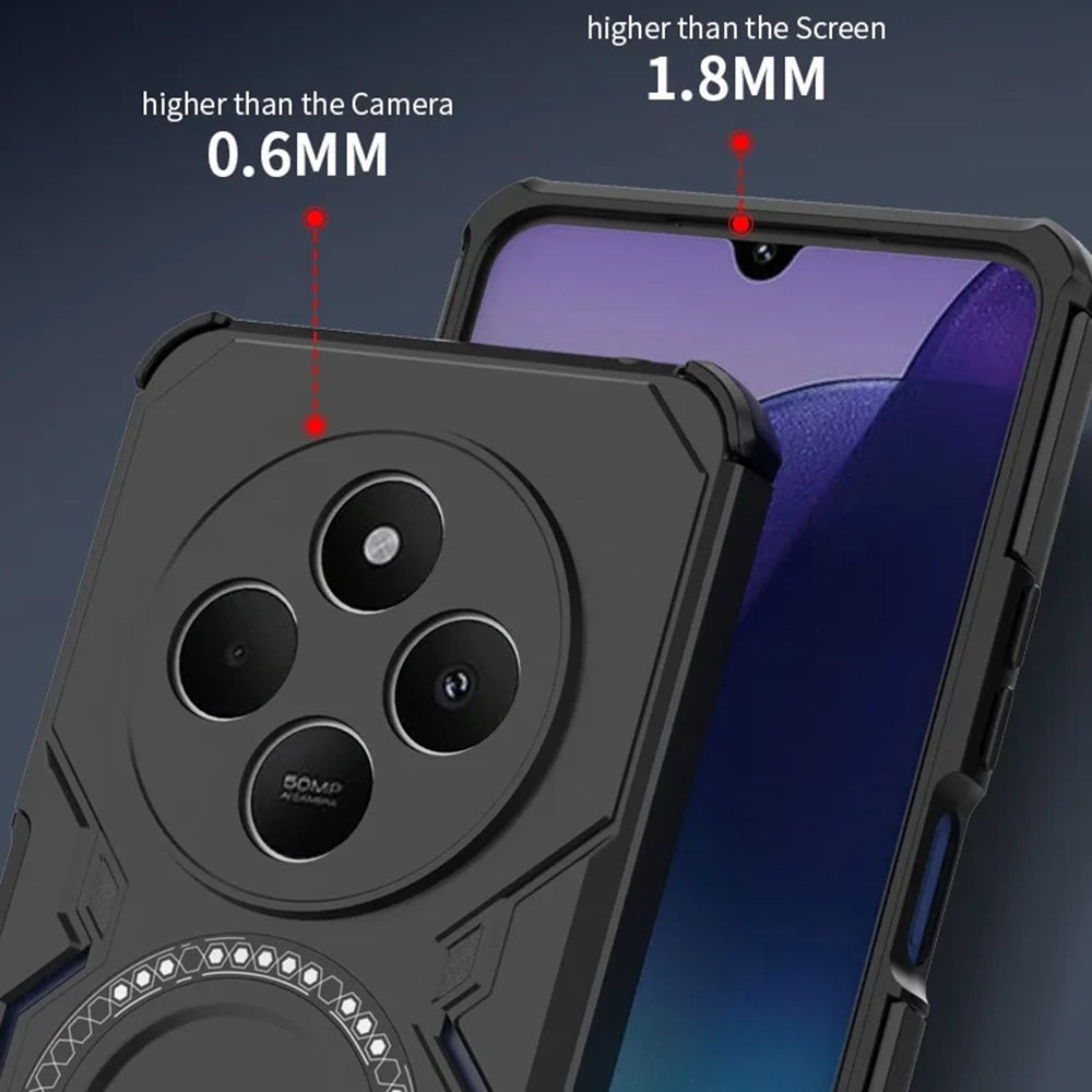 MagSafe Case for Huawei nova 14 Pro, Techsuit, ArmorMag, Black