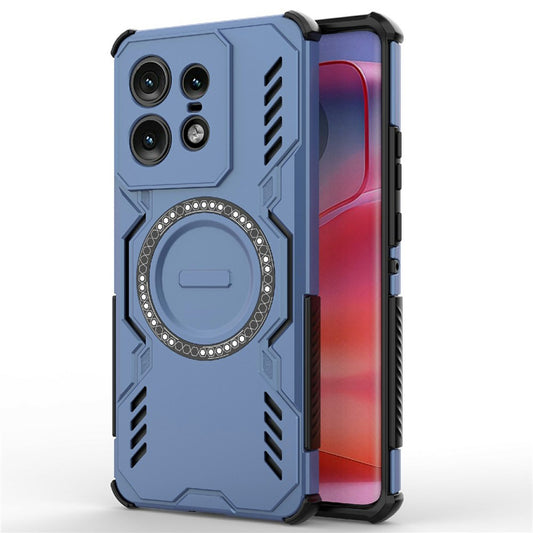 Θήκη MagSafe για Motorola Edge 50 Pro, Techsuit, ArmorMag, Μπλε
