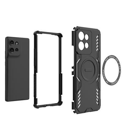 Θήκη MagSafe για Motorola Edge 50, Techsuit, ArmorMag, Μπλε