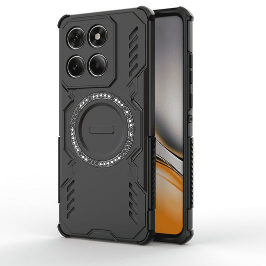 Θήκη MagSafe για Motorola Edge 60 Fusion / Edge 60, Techsuit, ArmorMag, Μαύρη