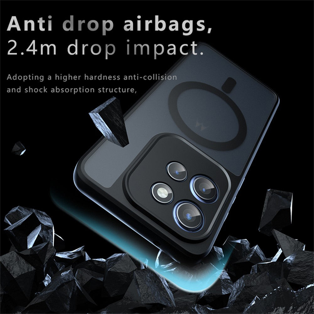 MagSafe Case for Motorola Edge 60 Neo / Edge 50 Neo / ThinkPhone 25, Techsuit, PureFrost, Satin Black