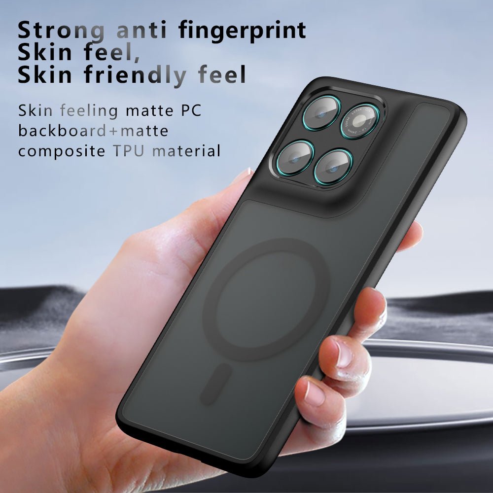 Θήκη MagSafe για Motorola Edge 60 Pro, Techsuit, PureFrost, Μαύρο
