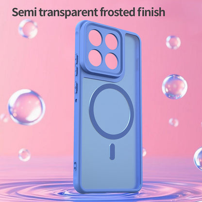 MagSafe Case for Motorola Edge 70, Techsuit, HaloFrost II, Blue