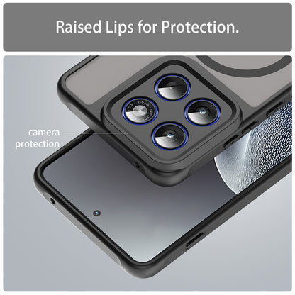 Θήκη MagSafe για Motorola Edge 70, Techsuit, HaloFrost II, Μαύρη