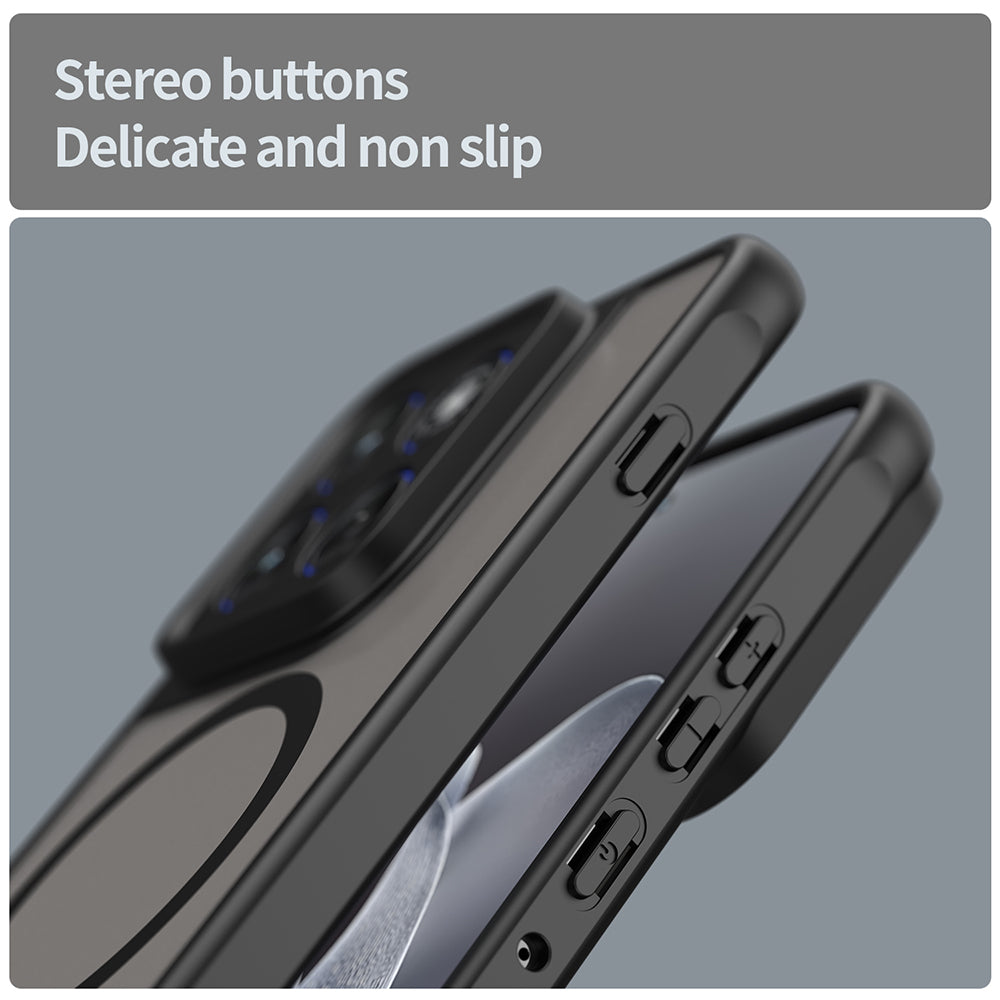 Θήκη MagSafe για Motorola Edge 70, Techsuit, HaloFrost II, Μαύρη