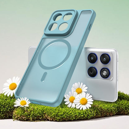 MagSafe Case for Motorola Edge 70, Techsuit, HaloFrost II, Light Green