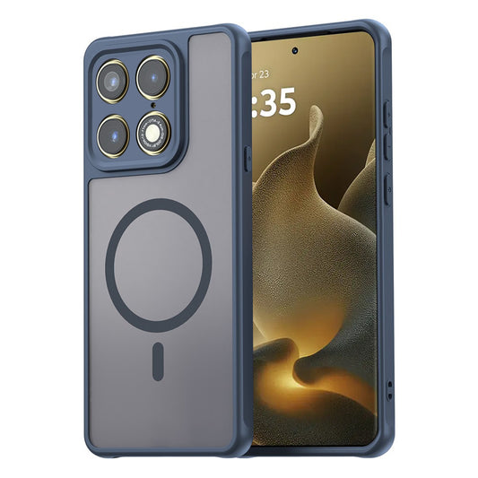 Θήκη MagSafe για Motorola Edge 70 Ultra / Signature, Techsuit, HaloFrost II, Μπλε Ναυτικό