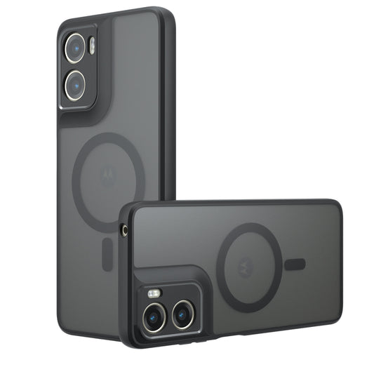 MagSafe Case for Motorola Moto G06, Techsuit, PureFrost, Satin Black