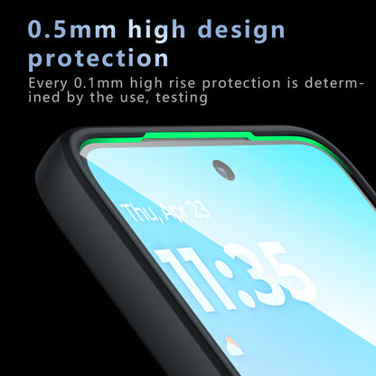 Θήκη MagSafe για Motorola Moto G77 / G67, Techsuit, PureFrost, Μαύρη Σατινέ