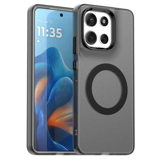 Θήκη MagSafe για Motorola Moto G86, Techsuit, CandyCase, Μαύρη