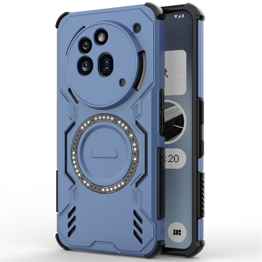 MagSafe Case for Nothing Phone (3a) Pro, Techsuit, ArmorMag, Blue