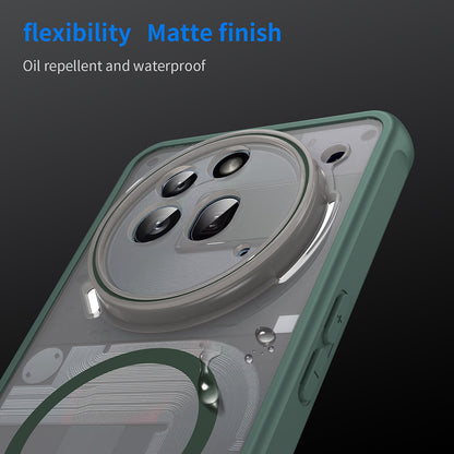 Θήκη MagSafe για Nothing Phone (3a) Pro, Techsuit, HaloFrost II, Πράσινο