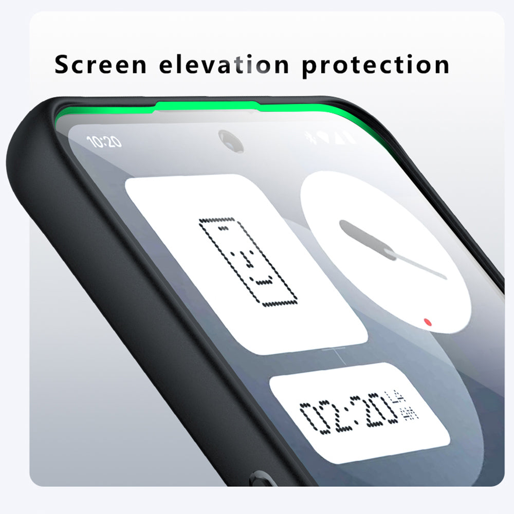 Θήκη MagSafe για Nothing Phone (3a) Pro, Techsuit, PureFrost, Μαύρο