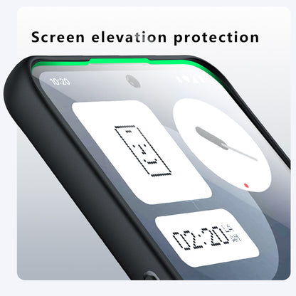 Θήκη MagSafe για Nothing Phone (3a) Pro, Techsuit, PureFrost, Μαύρο