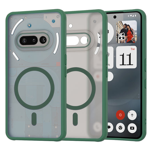Θήκη MagSafe για Nothing Phone (3a), Techsuit, HaloFrost, Πράσινο