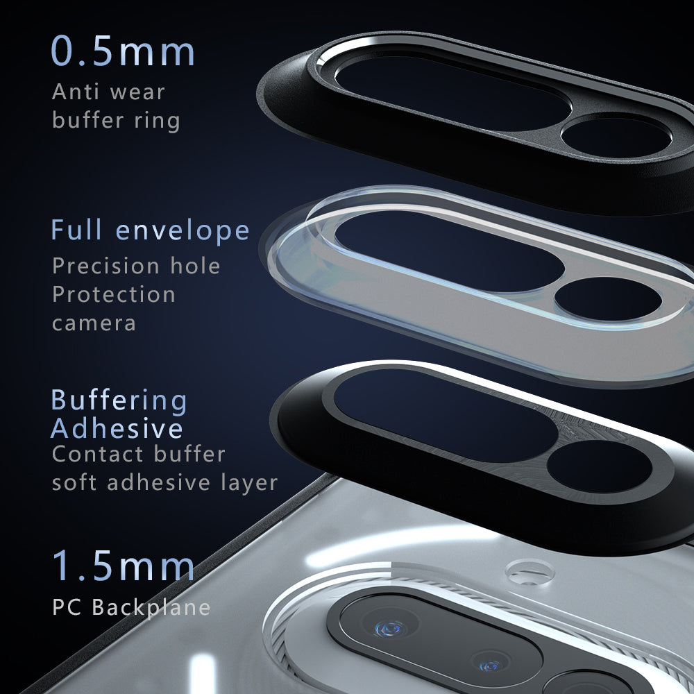 Θήκη MagSafe για Nothing Phone (3a), Techsuit, PureFrost, Μαύρο