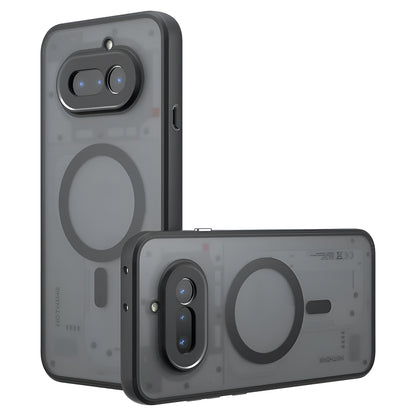 Θήκη MagSafe για Nothing Phone (4a), Techsuit, PureFrost, Μαύρο Σατινέ