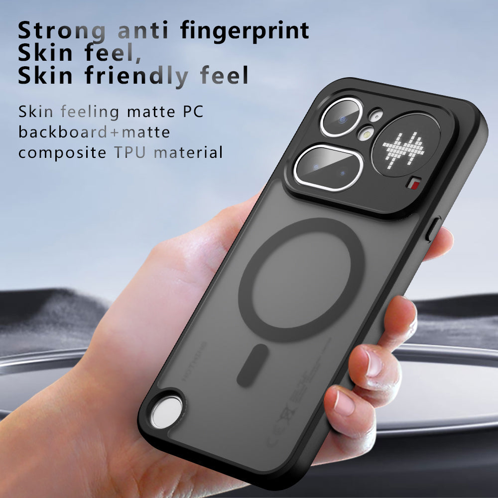 Θήκη MagSafe για Nothing Phone (4b), Techsuit, PureFrost, Μαύρο Σατινέ