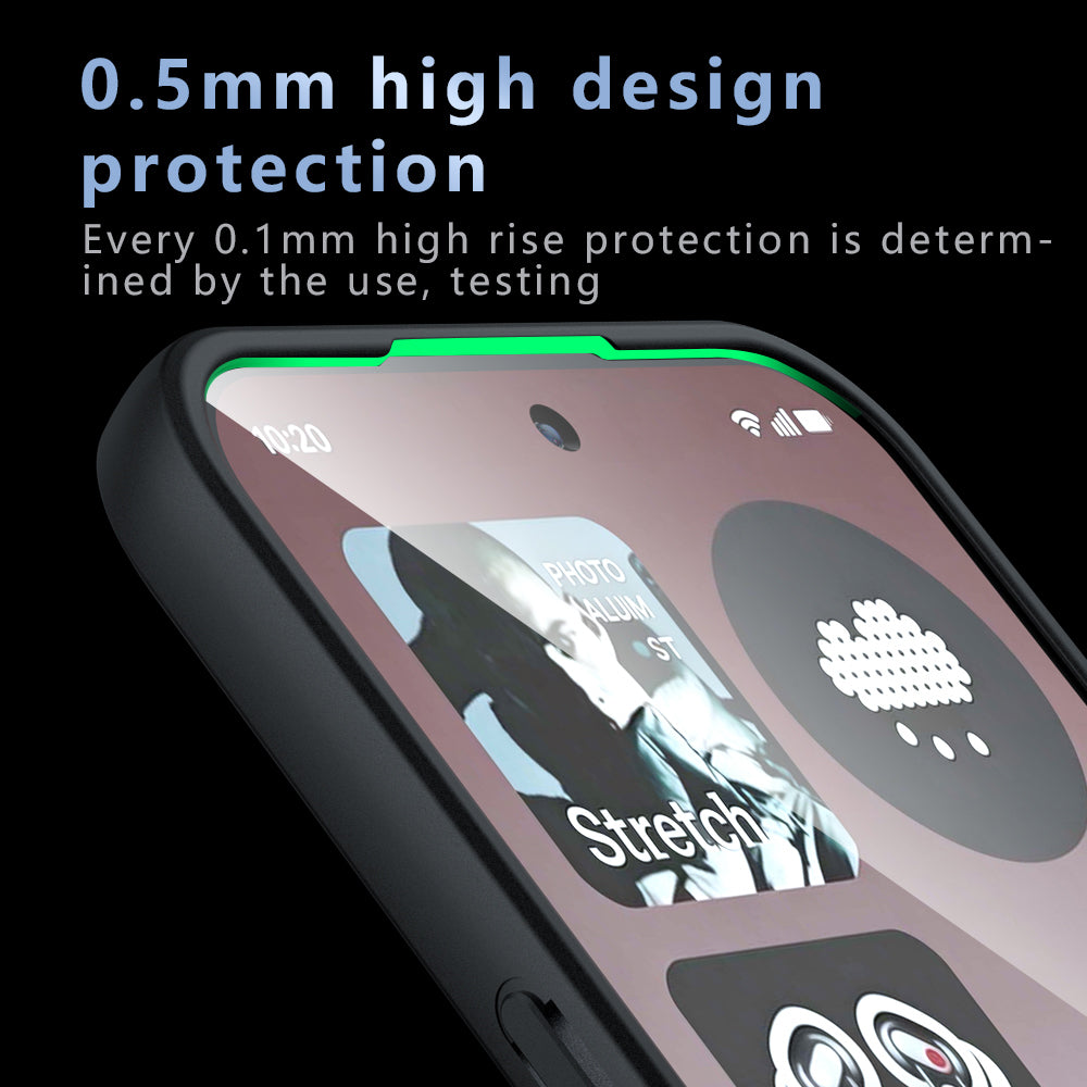 Θήκη MagSafe για Nothing Phone (4b), Techsuit, PureFrost, Μαύρο Σατινέ