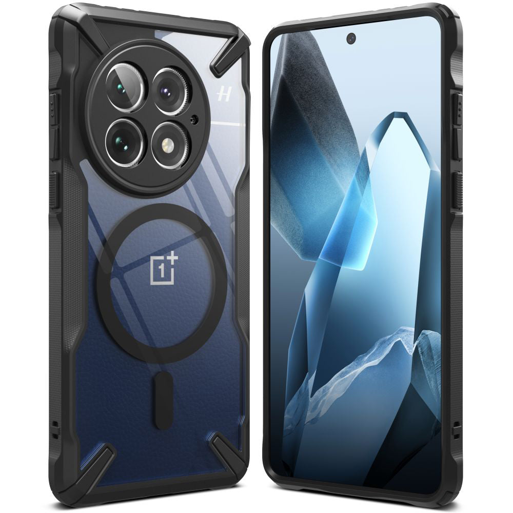 Θήκη MagSafe για OnePlus 13, Ringke, Fusion X, Μαύρη