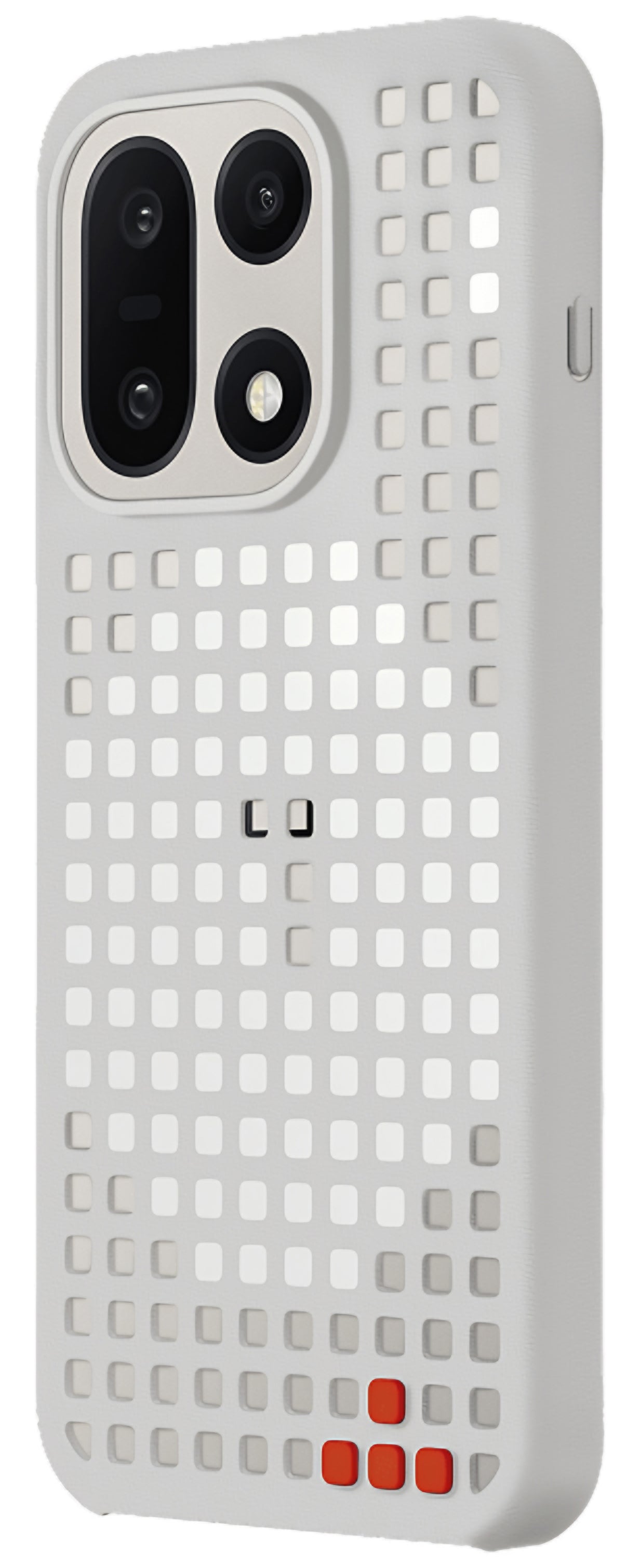 Θήκη για OnePlus 15, Hole Pattern Magnetic, Γκρι 5431102022