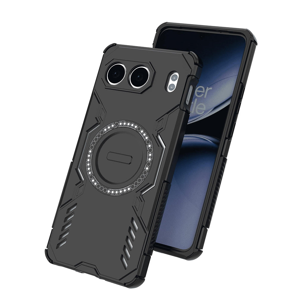 Θήκη MagSafe για OnePlus Nord 4, Techsuit, ArmorMag, Μαύρη
