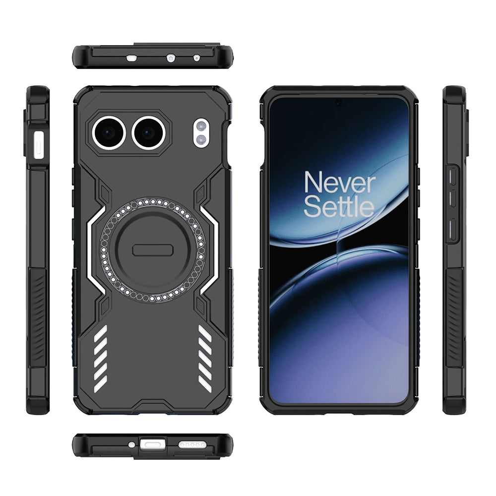 Θήκη MagSafe για OnePlus Nord 4, Techsuit, ArmorMag, Μαύρη
