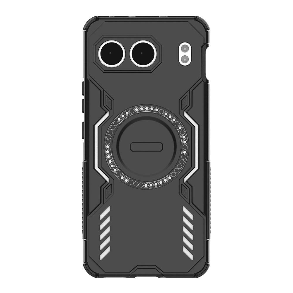 Θήκη MagSafe για OnePlus Nord 4, Techsuit, ArmorMag, Μαύρη
