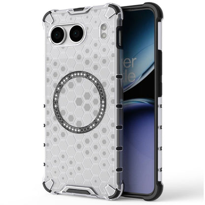 Θήκη MagSafe για OnePlus Nord 4, Techsuit, HoneyComb Shield, Λευκό