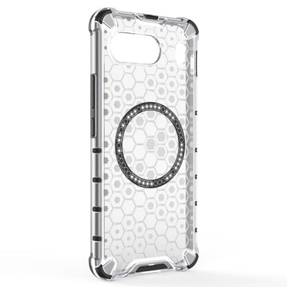 Θήκη MagSafe για OnePlus Nord 4, Techsuit, HoneyComb Shield, Λευκό
