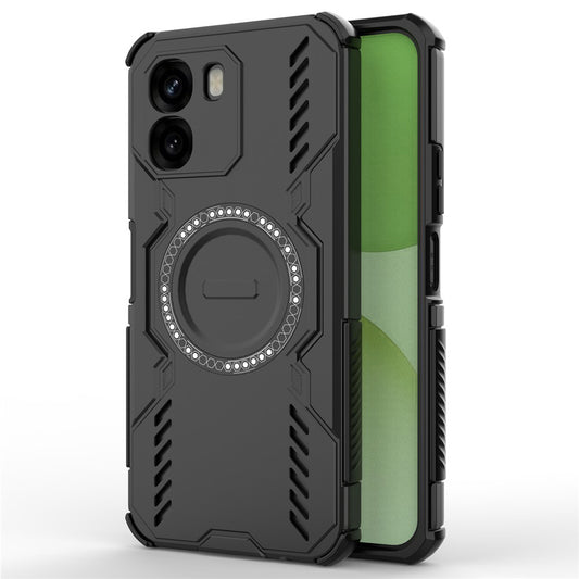 Θήκη MagSafe για Oppo A6 4G, Techsuit, ArmorMag, Μαύρη