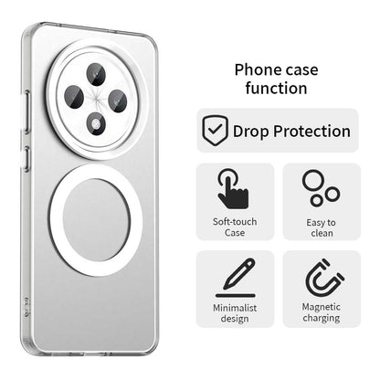 Θήκη MagSafe για Oppo Reno12 FS 5G / Reno12 FS 4G / Reno12 F 4G / Reno12 F, Techsuit, CandyCase, Λευκό