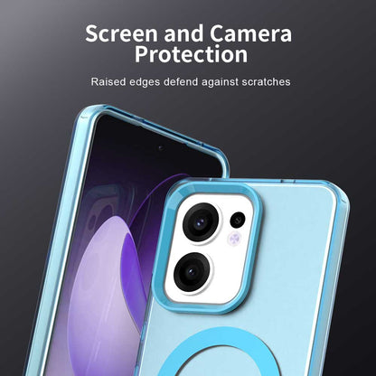 Θήκη MagSafe για Oppo Reno13 FS 5G / Reno13 F 4G / Reno13 F, Techsuit, CandyCase, Μπλε