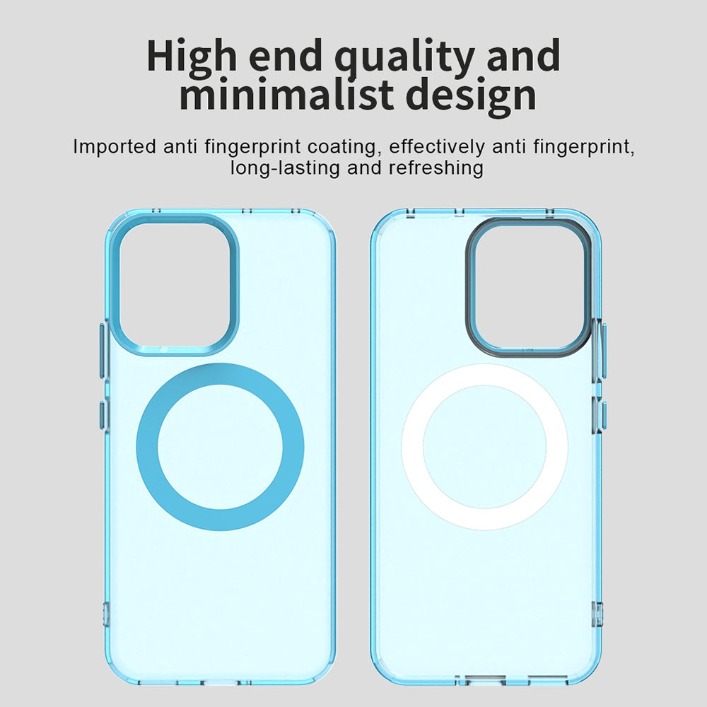 Θήκη MagSafe για Oppo Reno14, Techsuit, CandyCase, Μπλε